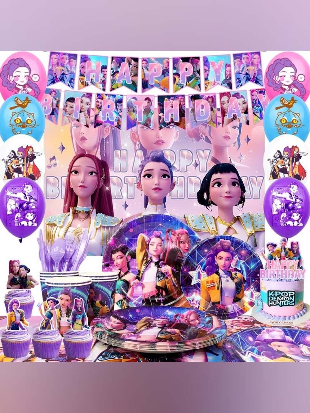 K-Pop Demon Hunters Party In A Box!